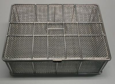 Art. 85305
Bulk material basket with cover
362x262x126 mm, mesh 3 mm, stainless steel