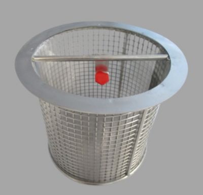 Art. 53026 (SP 80, 120, 160)
filter basket Ø 200x150 mm, 
mesh 350 µm
stainless steel