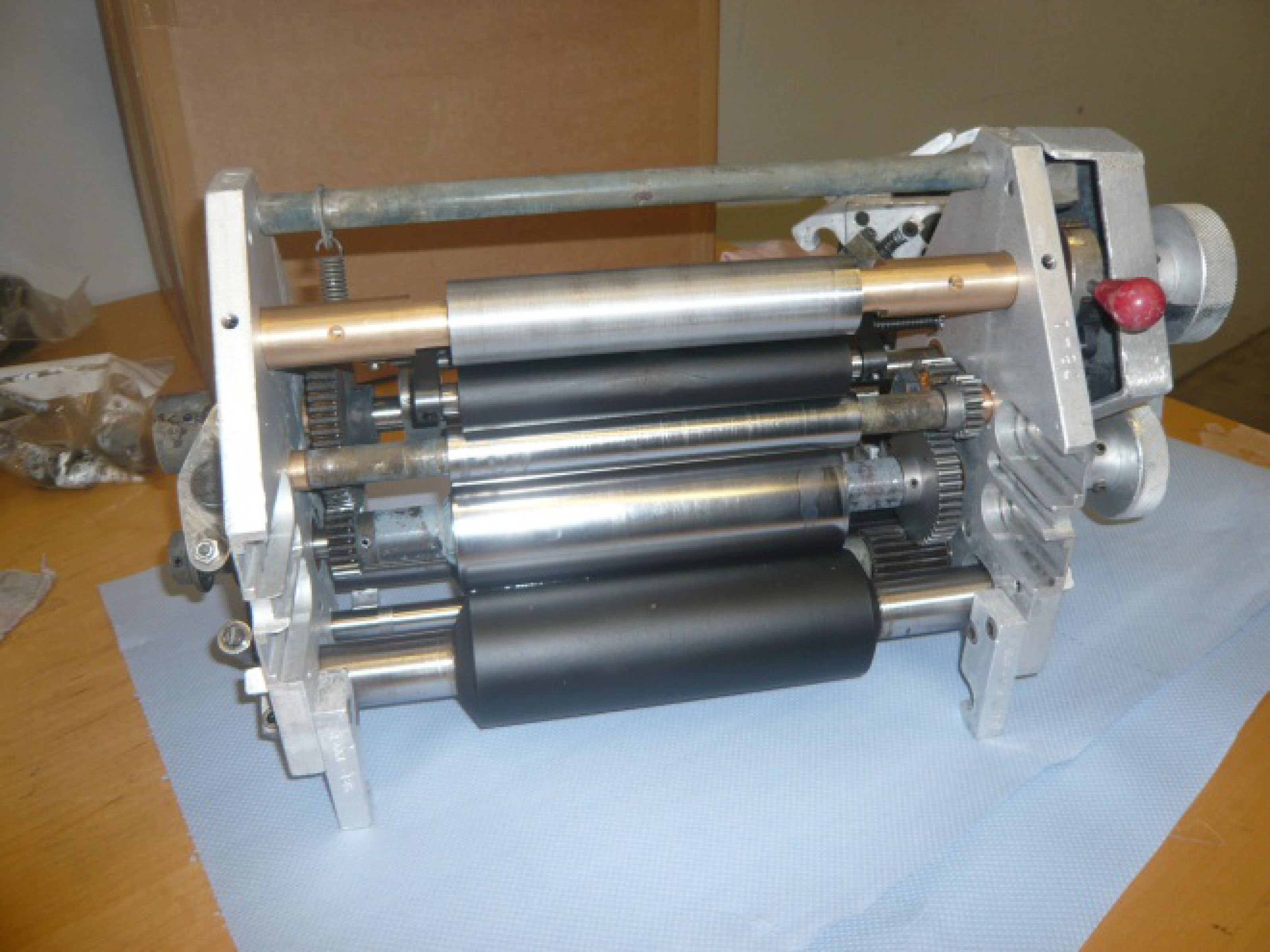 Print roller after