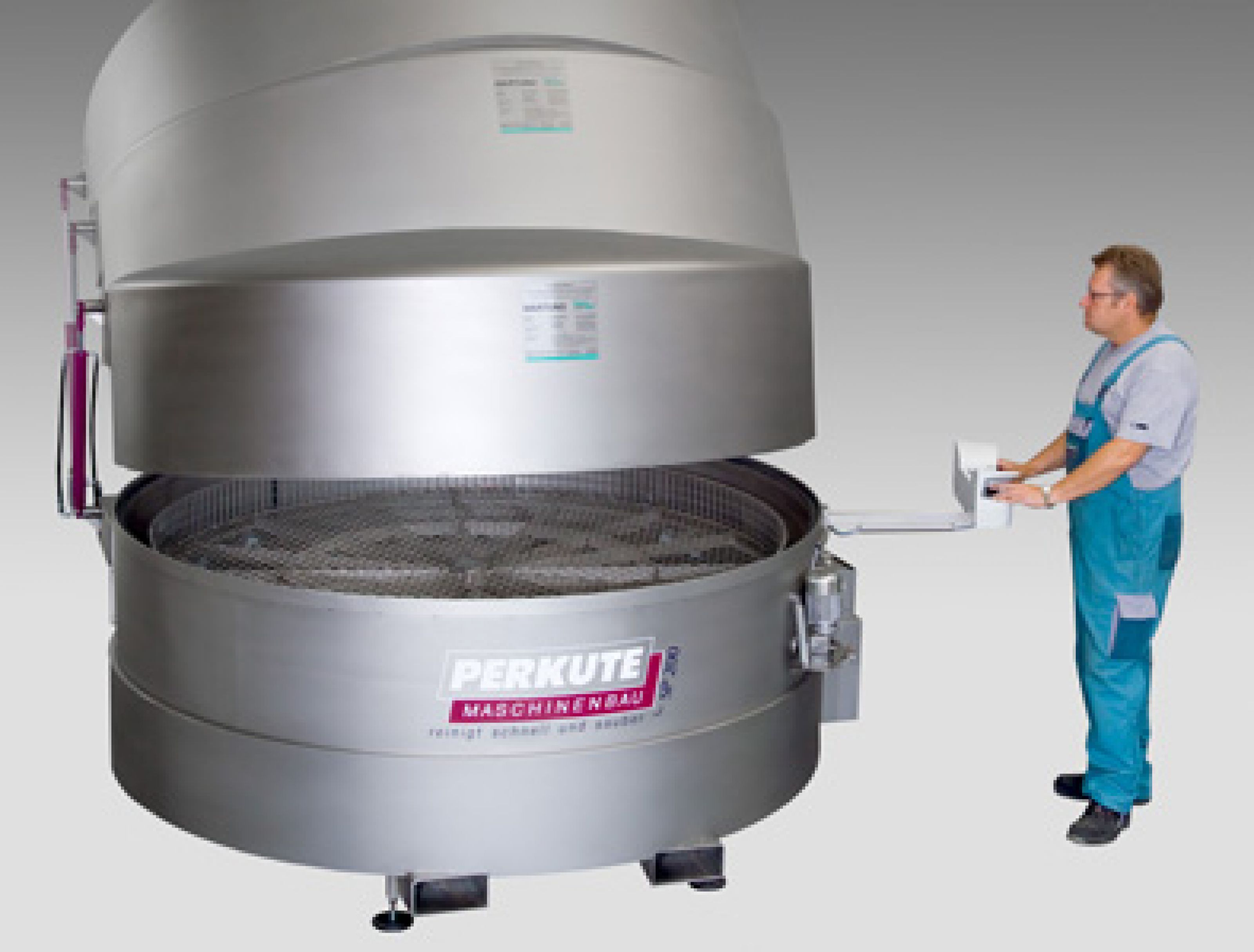 Operation of the hydraulically cover opening (SP 200)