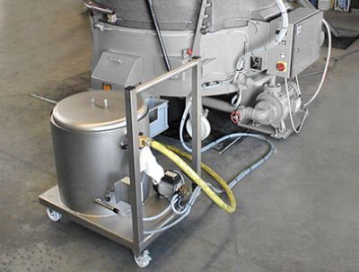 (Option) Rewash facility separat tank (3. rinsing)