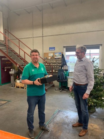 Joachim Franke geht nach fast  35 Jahren in den Ruhestand | PERKUTE